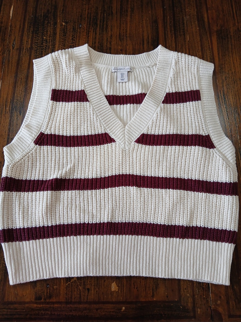 Sincerely Jules Vest sweater